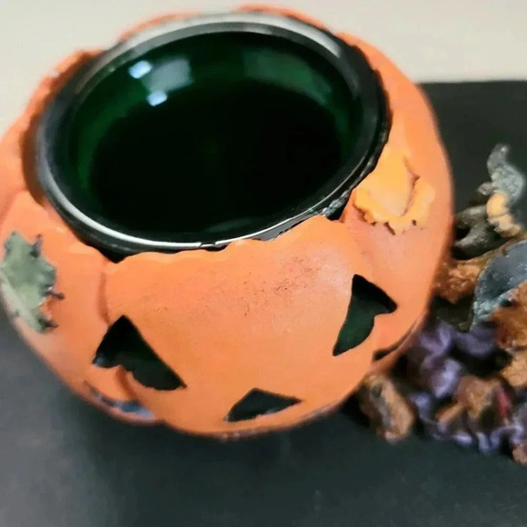 Boyds Bears & Friends Witch PUMPKIN MAGIC Halloween Candle Holder - Picture 9 of 11